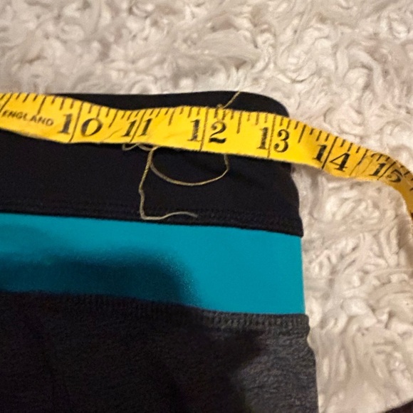 Lululemon Inspire Tight II (Mesh) Heathered Black full length zip bb - Picture 7 of 15